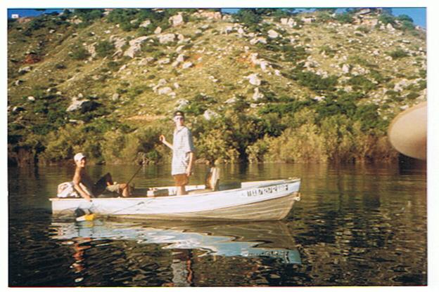 Kory & Colby fishing